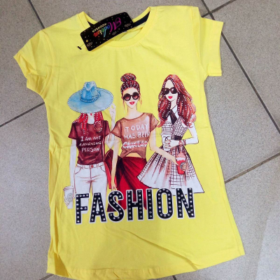 Футболка для дівчаток -Fashion- на 7-14 років Футболка для дівчаток -Fashion- на 7-14 років