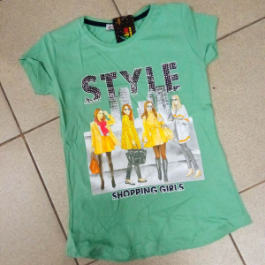 Футболка для дівчаток -STYLE- на 7-14 років