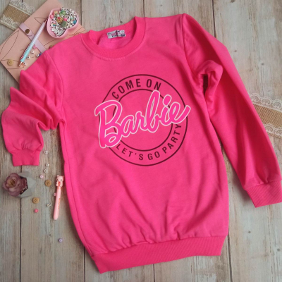 Кофта для дівчат -BARBIE- на 10-14 років (начіс) Кофта для дівчат -BARBIE- на 10-14 років (начіс)