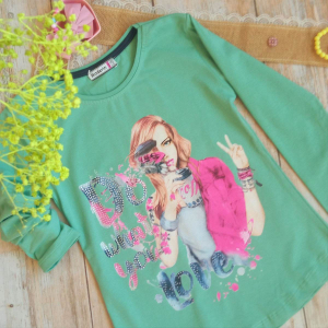 Реглан -Do what you love- для дівчаток на 7-14 років