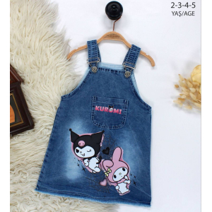 Сарафан джинсовий -KUROMI- на 2,3,4,5 років