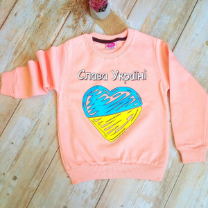 Реглан патріотичний -Heart- на 13,14,15,16 років