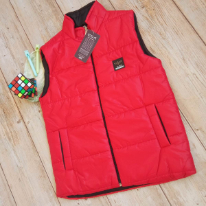 Жилет дутий на 10-16 років - плащовка+синтепон