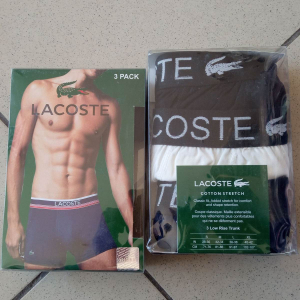 Боксери чоловічі Lacoste L 3 шт.