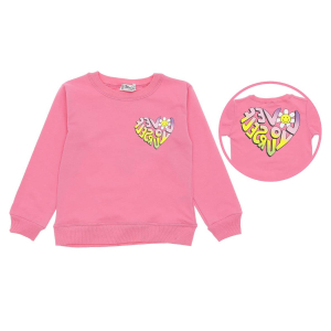 Світшот для дівчаток 9-12 років з принтом Sweat Love Daisy