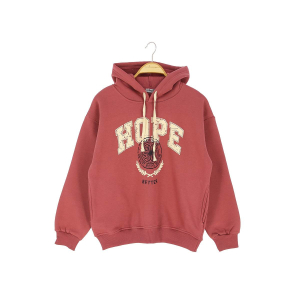 Світшот для дівчаток 13-16 років з кишенею Hope Better Printed, тринитка